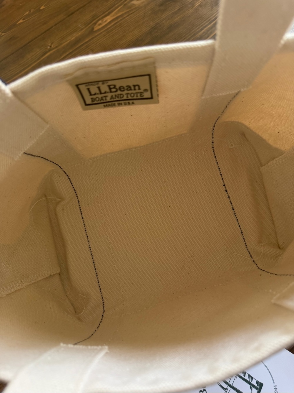 L.L.Bean Blue Boat and Tote, Mini - Picture 3 of 4